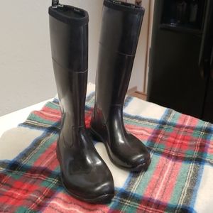 Kamik black rainboots